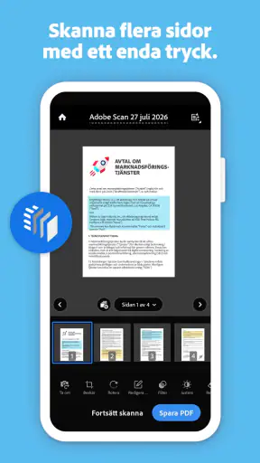 Adobe Scan: PDF scanner & OCR screenshot
