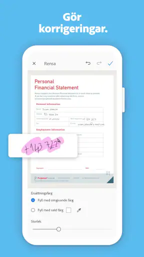 Adobe Scan: PDF scanner & OCR screenshot