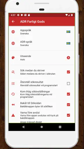 ADR Farligt Gods (ADR 2025) screenshot