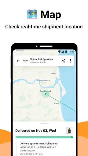 AfterShip Spåra Brev screenshot