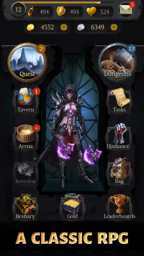 Age of Revenge: Turn Based RPG screenshot