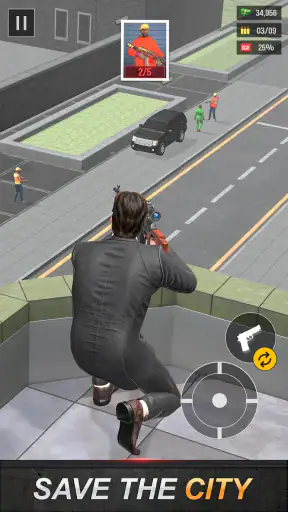 Agent Shooter - Skjutspel screenshot
