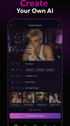 SeaHaze - AI Chat & Friends screenshot