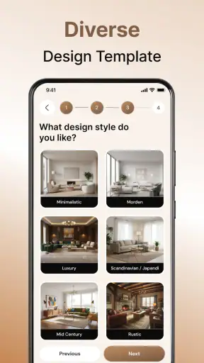 AI-hem: AI-inredning screenshot