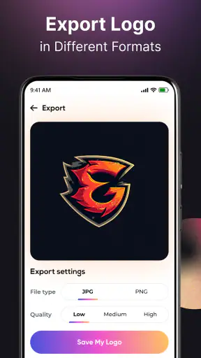 Ai logotypgenerator screenshot