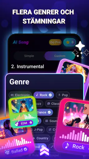 AI Sång- och Textgenerator screenshot
