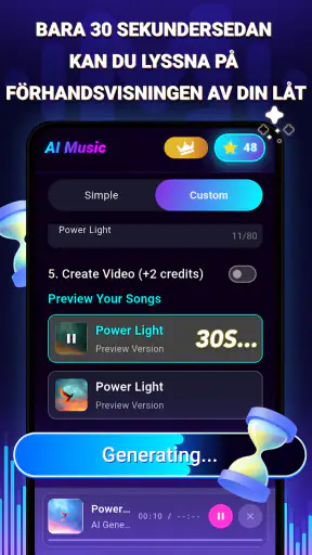 AI Sång- och Textgenerator screenshot