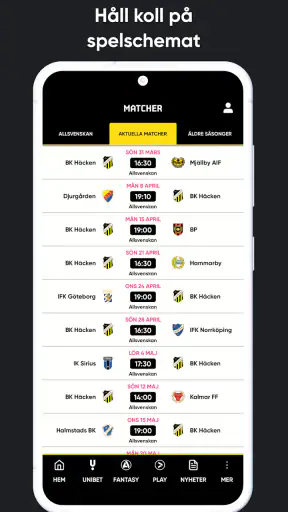 AIK Fotboll Live screenshot