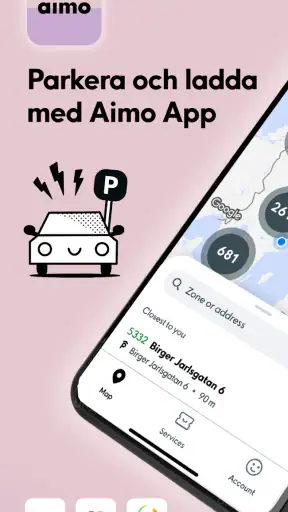 Aimo – Parkering & Laddning screenshot