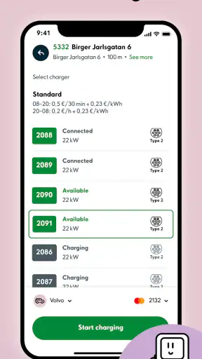 Aimo – Parkering & Laddning screenshot
