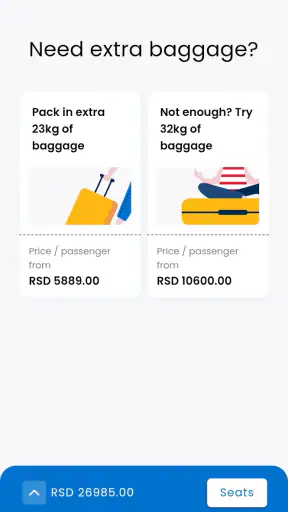Air Serbia screenshot