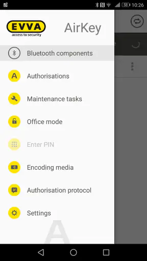 AirKey screenshot