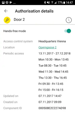 AirKey screenshot