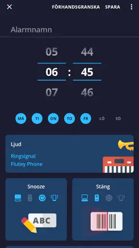 Alarm Clock: Väckarklocka 2023 screenshot
