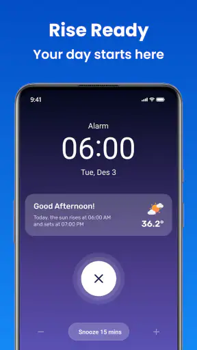 Alarm Clock - Wake Up Gently screenshot