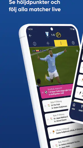 Allsvenskan Live (officiell) screenshot