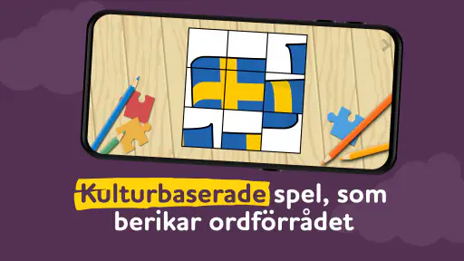 ALPA kunskapsspel på svenska screenshot