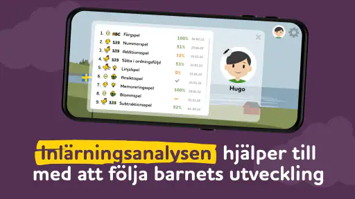 ALPA kunskapsspel på svenska screenshot
