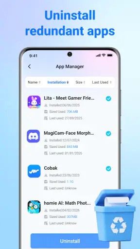 AlphaClean: Junk Cleaner screenshot
