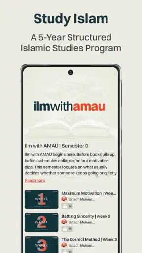 AMAU Academy screenshot
