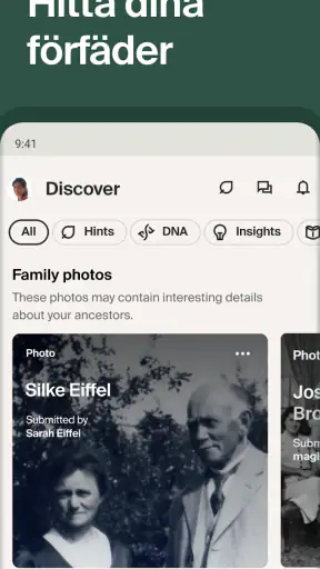 Ancestry: Släktforskning & DNA screenshot