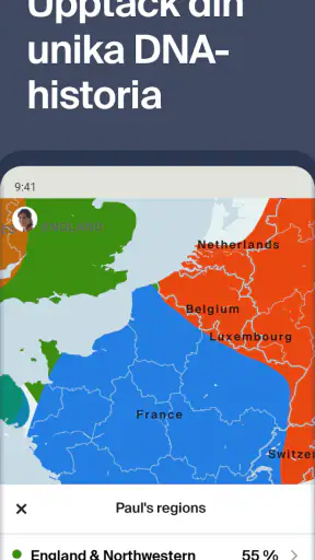 Ancestry: Släktforskning & DNA screenshot