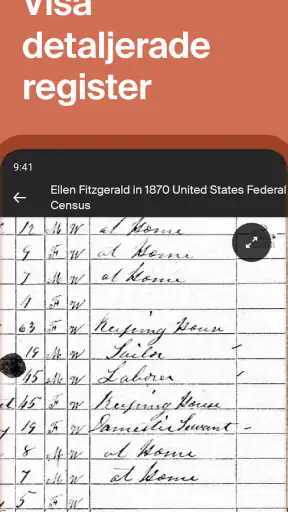 Ancestry: Släktforskning & DNA screenshot