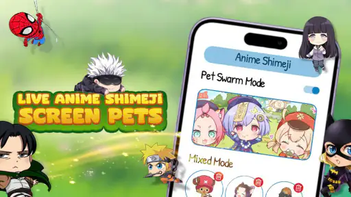 Skärmdjur: Shimeji screenshot