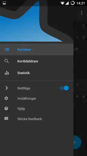 AnkiDroid flashcards screenshot
