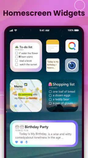 Anteckningar - anteckningsbok screenshot