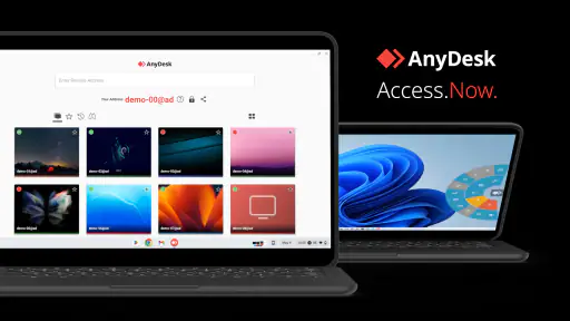 AnyDesk Remote-Desktop-program screenshot