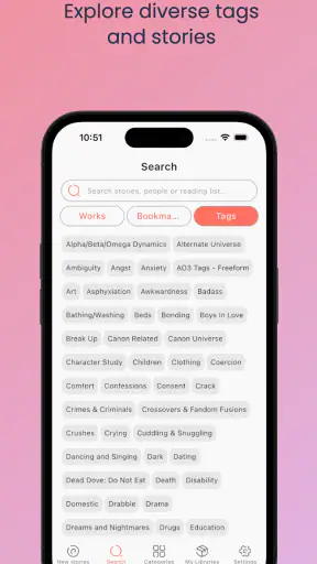 AO3 FanFic Reader - unofficial screenshot