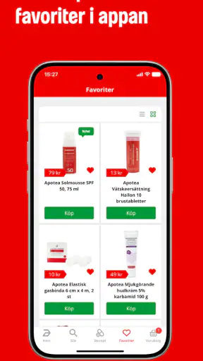 Apotea: Apotek & recept online screenshot