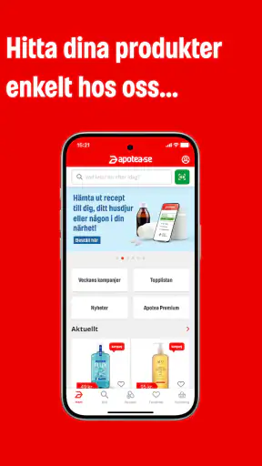 Apotea: Apotek & recept online screenshot