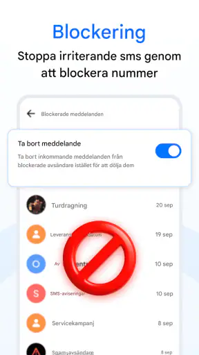 App för SMS screenshot