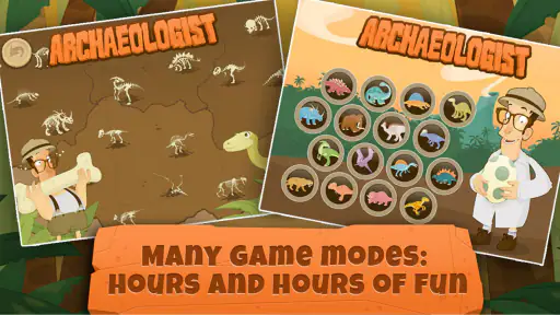 Arkeolog: Dinosaurier Barnspel screenshot