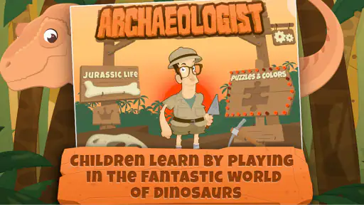 Arkeolog: Dinosaurier Barnspel screenshot