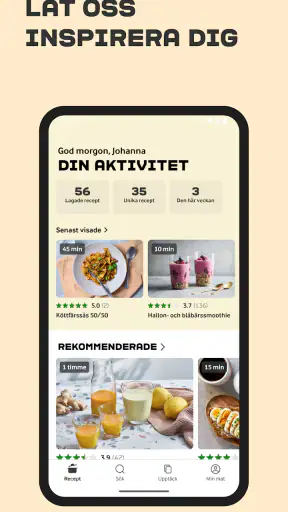 Arla Mat – Recept & Planering screenshot