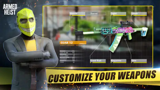 Armed Heist: Shooting gun game screenshot