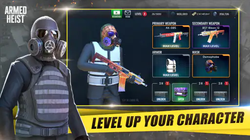 Armed Heist: Shooting gun game screenshot