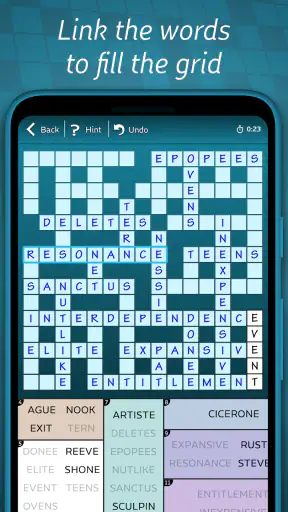 Astraware Kriss Kross screenshot