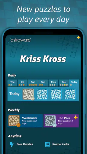 Astraware Kriss Kross screenshot