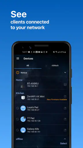 ASUS Router screenshot