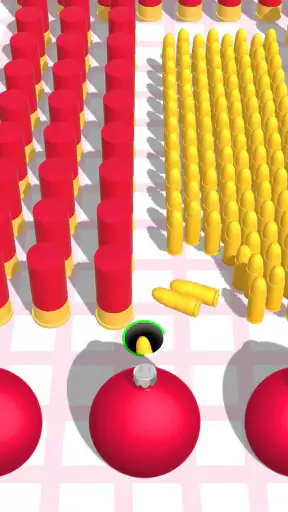 Attack Hole - Svarta hål-spel screenshot