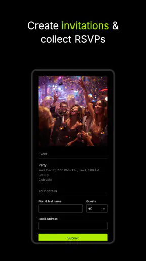Attendium: Guest list app screenshot