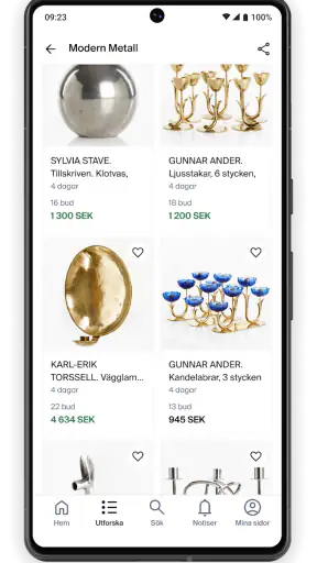 Auctionet screenshot