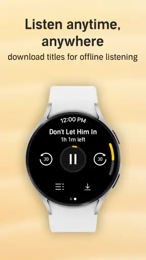 Audible screenshot