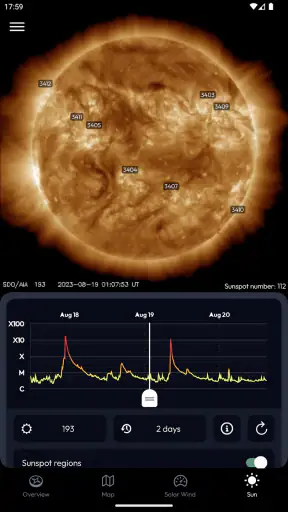 Aurora Compass－Northern Lights screenshot