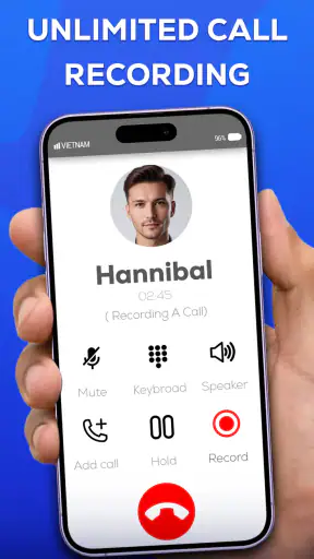 Automatisk samtalsinspelare screenshot