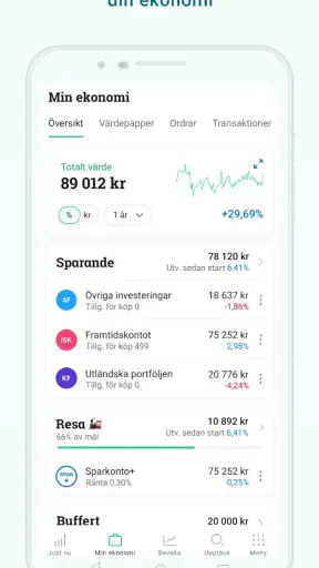 Avanza screenshot
